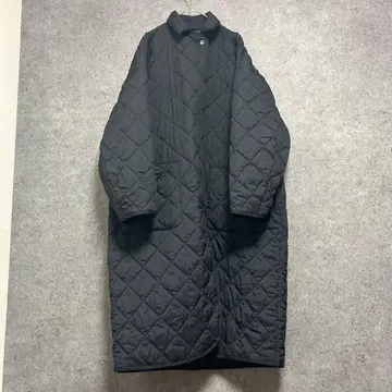 유니클로 UNIQLO C 퍼프테크 롱 코트 L 블랙