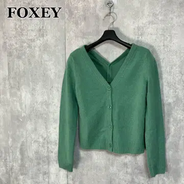 FOXEY 40188 2way 캐시미어 가디건 38