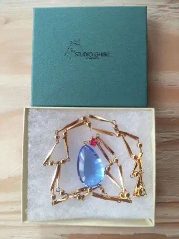 미사용 새상품 하울의 움직이는 성 공식 목걸이