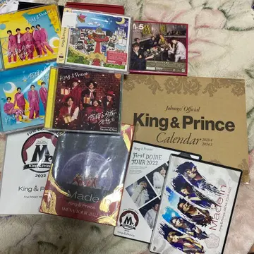King & Prince CD DVD 응원봉 달력 굿즈 세트