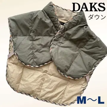 DAKS 닥스 어깨 깃털 다운 M L 남녀 공용 카키 파자마