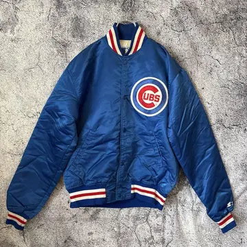 USA STARTER MLB 시카고 컵스 바시티 자켓 L 블루 계열