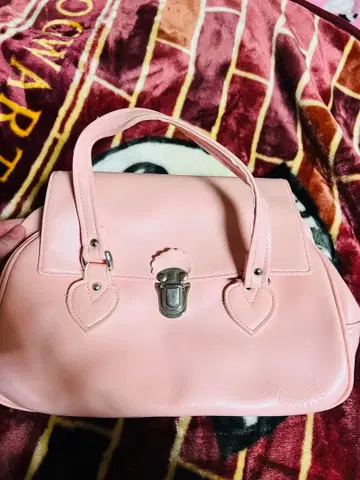 [ 새상품급 ] Heart E 핑크 핸드백