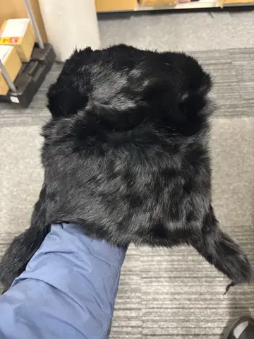 블랙 플라이트 캡 퍼 소재