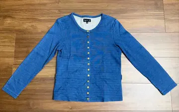 아그네스 b 네이비 버튼 가디건