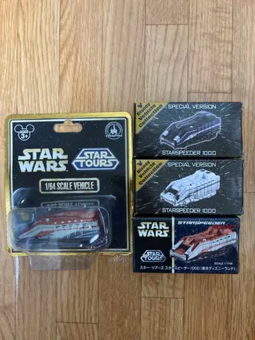 토미카 디즈니 스타 투어즈 4개 세트