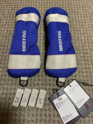 새상품급 미나토미라이 직영점 한정판 브리핑 FW 골프헤드커버 2점