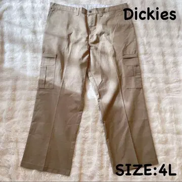 Dickeies BIG 사이즈 베이지 치노 팬츠 카고 팬츠 워크 팬츠