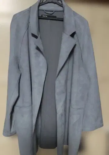 ZARA 그레이 체스터 코트