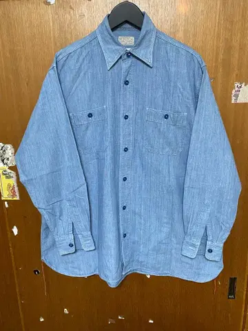 BEAMS JAPAN 별주 샴브레이 셔츠