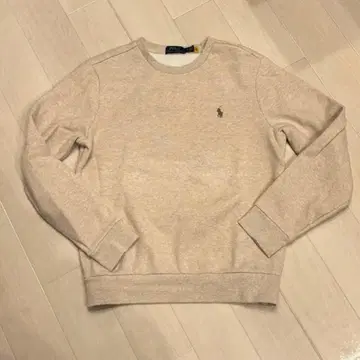 폴로 랄프 로렌 베이지 맨투맨