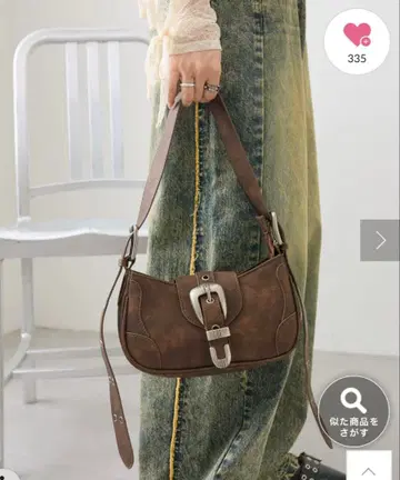 더블 클로젯 버클 벨트 숄더백