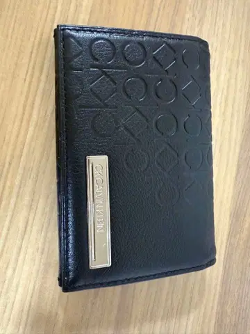 CK 캘빈 클라인 블랙 명함지갑