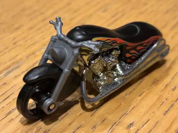 Scorchin' Scooter 바이크 불꽃 그래픽