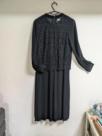 여성용 포멀 원피스 파티 드레스 블랙 레이스 드레스