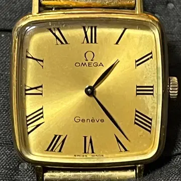 OMEGA Geneve 수동 와인딩 시계 골드