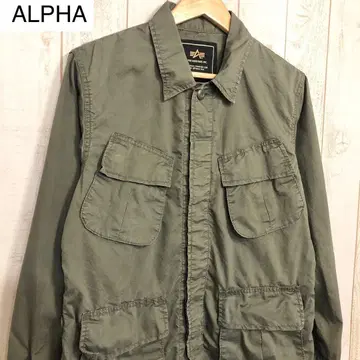 ALPHA 셔츠 자켓 정글 퍼티그 밀리터리 알파