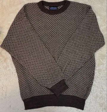JANTZEN L/G 니트 스웨터 브라운 계열 구제 의류