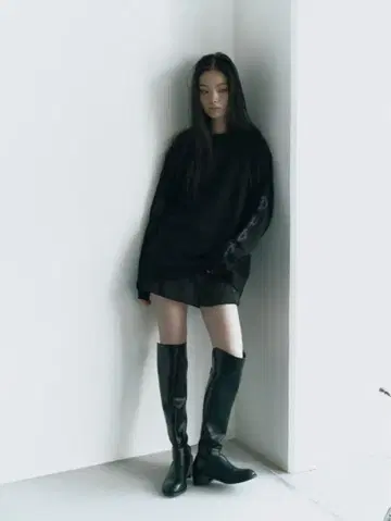 HIAND Round-top Knee-High Boots 25.5