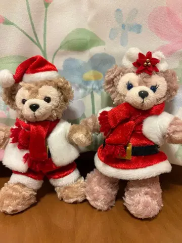 더피 셰리메이 인형 배지 크리스마스 디즈니씨