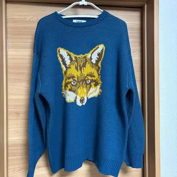 PUBLUX/퍼블럭스 애니멀 자카드 빅 니트 시착만 한 상품