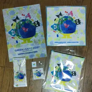 산리오 뚱크뚱크 5세트 GREEN EXPO 2027