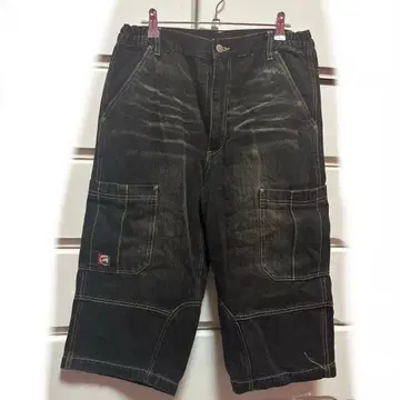 에코 와이드 블랙 ECKO FUNCTION 에코 블랙 데님