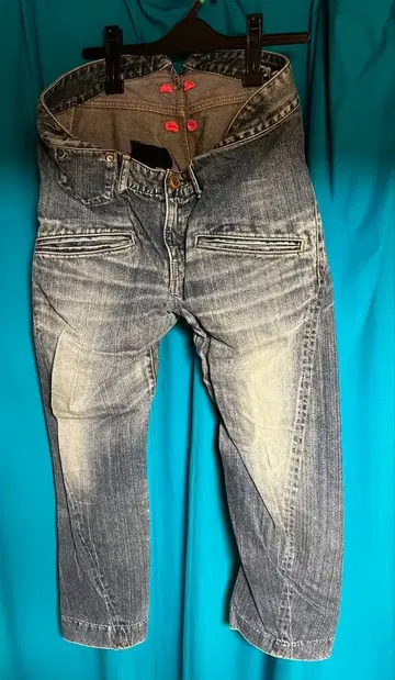 RNA 데미지 가공 청바지