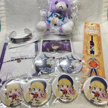 테일즈 오브 베스페리아 유리 테이페스 캔뱃지 마스코트 테일즈전