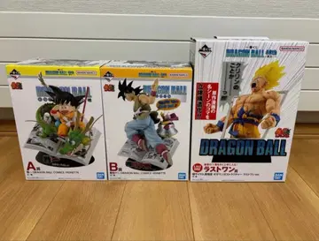 제일복권 드래곤볼 A상 B상 라스트 원상 피규어 3종 세트