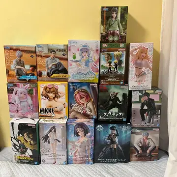 [ 신상 경품 있음 ] 애니메이션 캐릭터 피규어 세트 16체