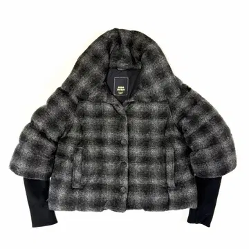 TATRAS 타트라스 콜마 다운 자켓 울 체크 그레이 L