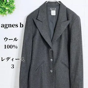 에네스베 여성용 싱글 울 자켓 블랙 가을/겨울