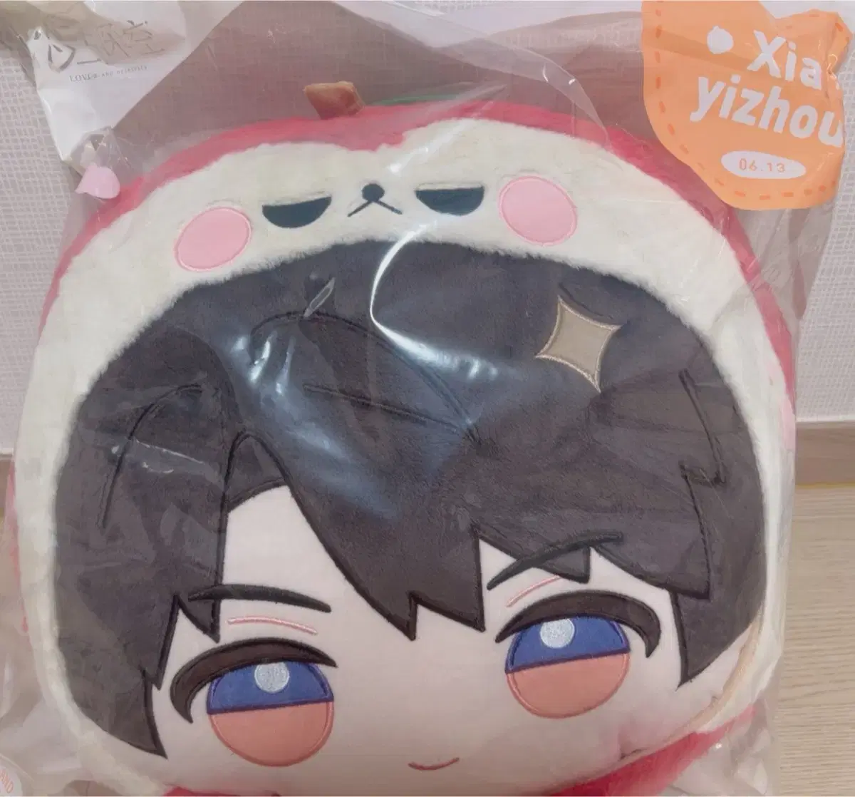 Love and Deep Space Rubdeep Hauzu Cushion