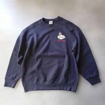 90년대 맨투맨 라스베가스 자수 로고