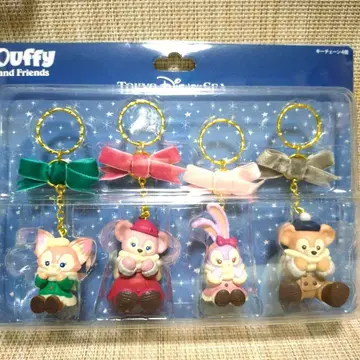 윈터 트윙클링 타운 더피 프렌즈 키링