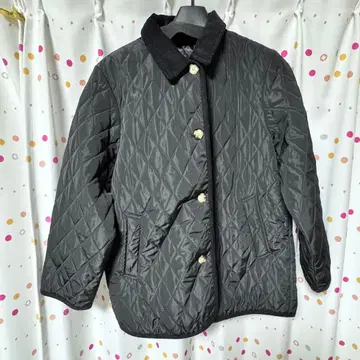 브리티시 카키 퀼팅 자켓 BK