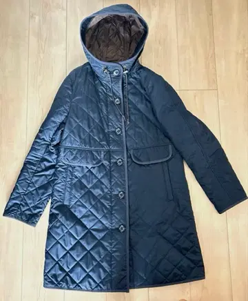 매킨토시 철학 퀼팅 코트 36 다크 네이비