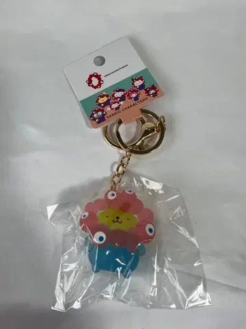 오사카 간사이 만박 먁먁 산리오 클리어 컬러 폼폼푸딩 푸딩