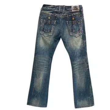 RED PEPPER 레드페퍼 USED 가공 플레어 부츠컷 데님