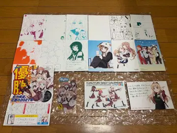 유루유리 오무로가 설문 엽서 엽서 책갈피 묶음 판매