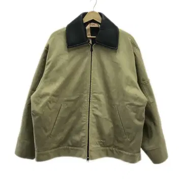 누메로벤투노 가죽 칼라 워크 자켓 누메