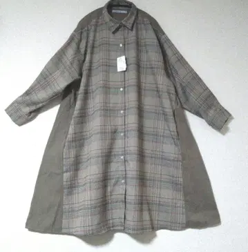 [택 포함 새상품] AS KNOW AS PLUS 체크 원피스