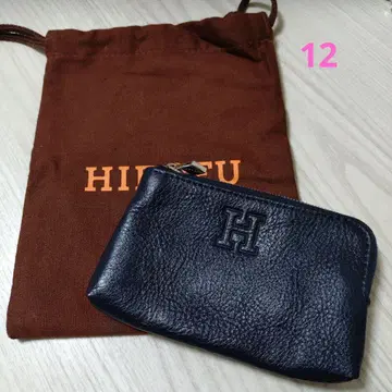 히로후 가죽 컴팩트 카드 케이스 키케이스