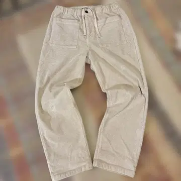 새상품급 내추럴 랜드리 팬츠