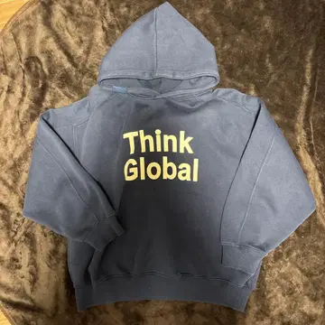 ZARA Think Global 후드 부착 후드티