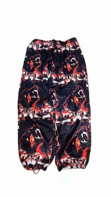 butter goods 나일론 팬츠 빨간색