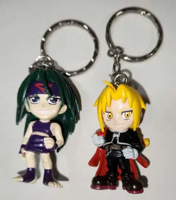 강철의 연금술사 스트랩 키링 반프레스토 에드워드 엔비