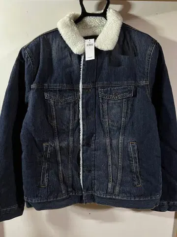 바나나리퍼블릭 보아 데님 자켓 택 포함 새상품급 L 사이즈