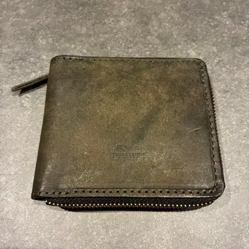 [ 미사용 새상품 ] 천연 가죽 Ryu 가죽 접이식 지갑